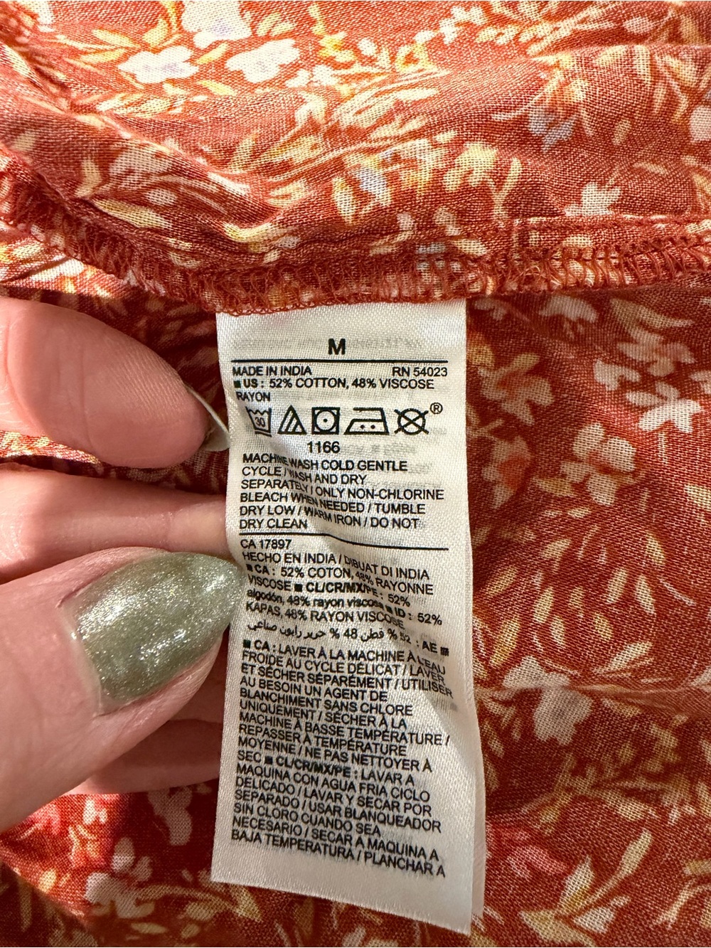 Floral Blouse with Ruffled Sleeves from Old Navy - Picture 8 of 10